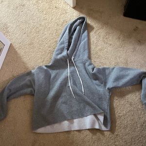 Cropped hoodie